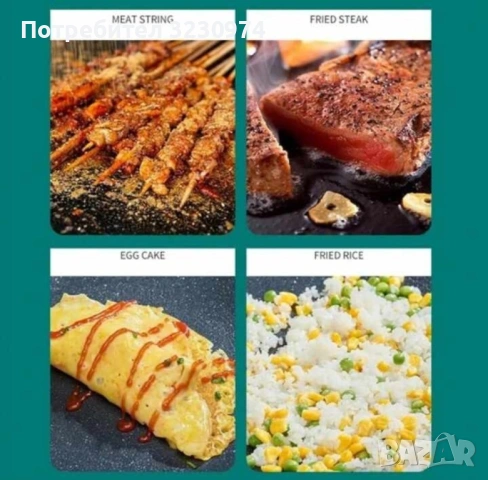 Многофункционален тиган, снимка 2 - Съдове за готвене - 53210384