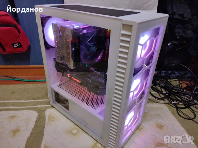 Гейм компютър Intel i7-7700k/32gb.ram./500gb.ssd./1tb.hdd./Aorus GTX1080Ti 11gb., снимка 3 - Геймърски - 53309427