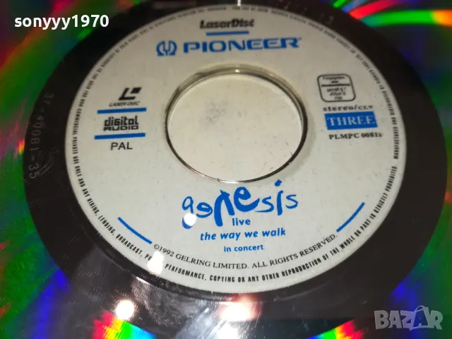 GENESIS-LASER DISC 30СМ 1108241243, снимка 9 - Други жанрове - 46872636