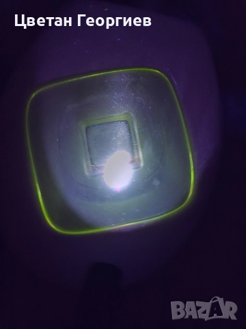 фруктиера от ураново стъкло, снимка 7 - Антикварни и старинни предмети - 50999419