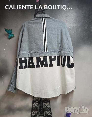 Дамска риза деним, снимка 2 - Ризи - 54235510