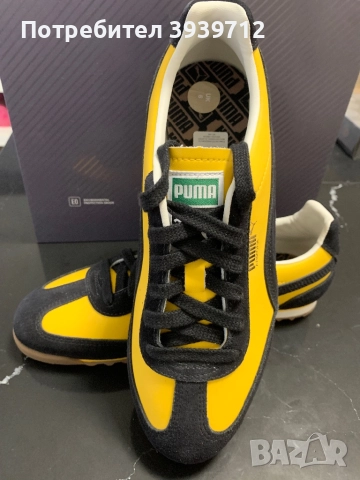 PUMA Оригинални маратонки , Внос от Великобритания  номер 39 кожени , снимка 2 - Маратонки - 52077187