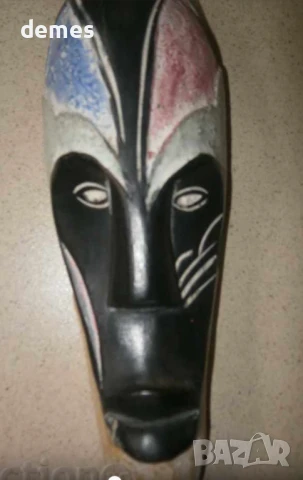 Серия Fang маски от Камерун - малка, снимка 2 - Антикварни и старинни предмети - 50885405