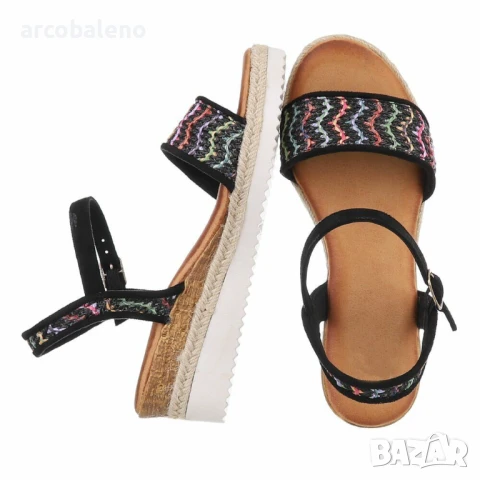 Дамски сандали на платформа, 2цвята , снимка 10 - Сандали - 51097793