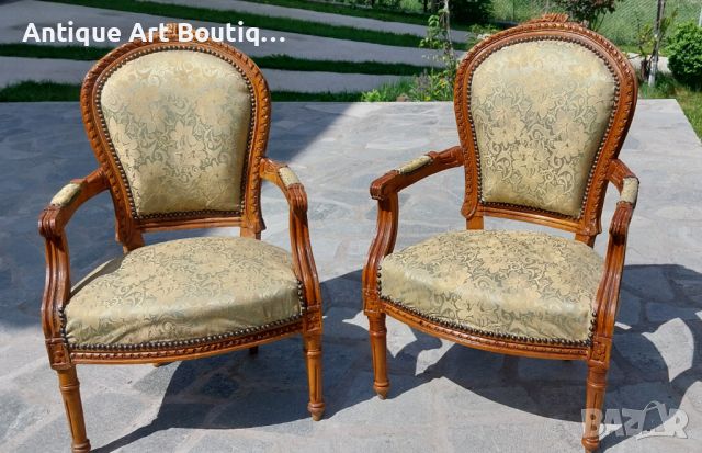 Антични Кресла, снимка 2 - Дивани и мека мебел - 45456728