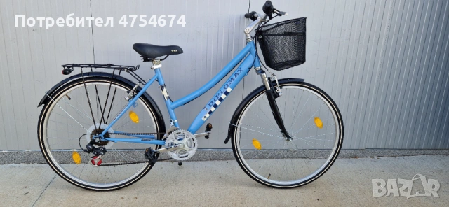 Дамски велосипед DIPLOMAT колело с кошница 28"
