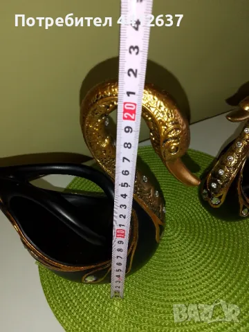 лебеди двойка, снимка 4 - Статуетки - 49890330