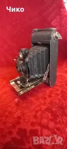 Стара английска мехова камера "Кодак", снимка 8 - Антикварни и старинни предмети - 53713459