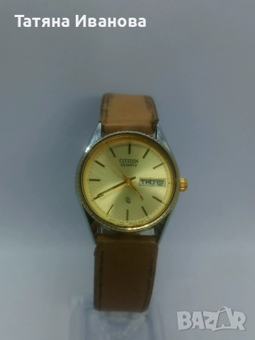 Citizen quartz , снимка 2 - Антикварни и старинни предмети - 52606375