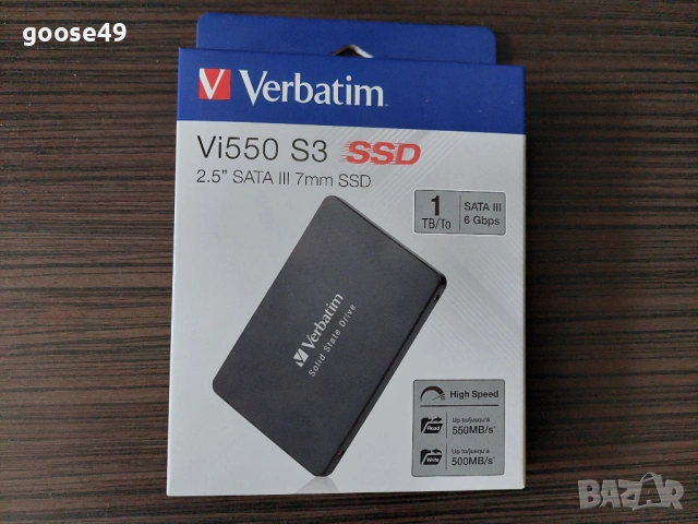 SSD VERBATIM VI550 S3 2.5"  1 TB