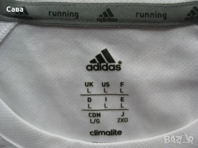 Тениска ADIDAS  мъжка,Л, снимка 1 - Тениски - 47172995