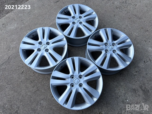 4 броя алуминиеви джанти за Honda Jazz,Fit,Grace,Insignt 16, снимка 5 - Гуми и джанти - 53861294