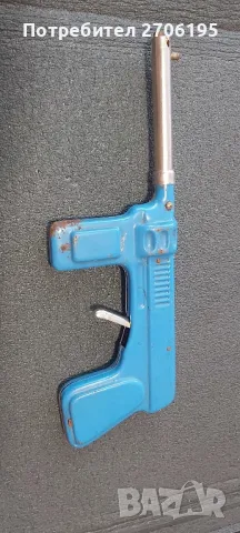 Стара метална играчка автомат СССР, снимка 3 - Антикварни и старинни предмети - 50035423