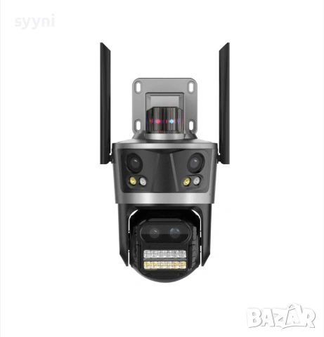 iCsee - 12MP - тройна камера, монтаж на таван или стена. Нова! Промоция!, снимка 12 - IP камери - 53874683