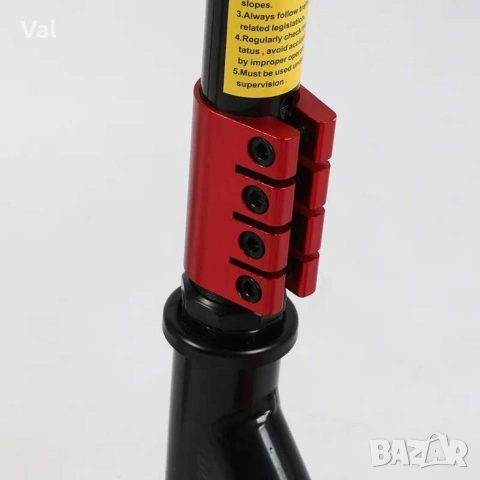 Усилена тротинетка за трикове с метална спирачка и гумени ръкохватки., снимка 7 - Детски велосипеди, триколки и коли - 53665269