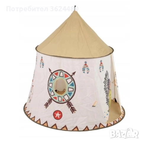 Текстилна Детска Палатка Типи 4754, снимка 7 - Други - 52542437
