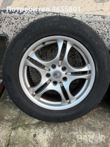 Джани с гуми 18 5х120, снимка 4 - Гуми и джанти - 52472747