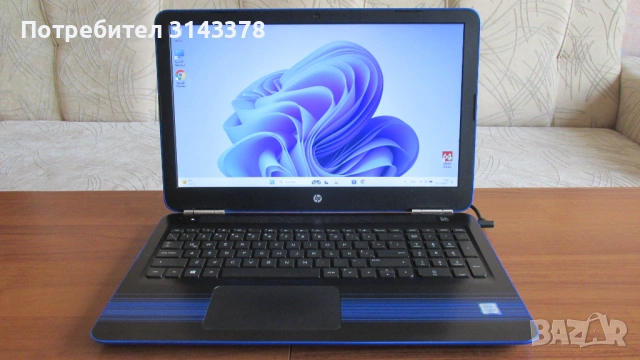 15.6 инча HP с 8 GB DDR4,SSD