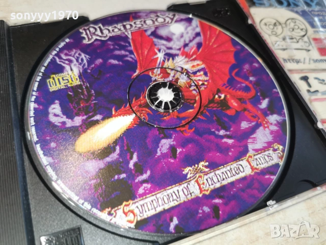 RHAPSODY CD 0302261004, снимка 10 - CD дискове - 53333616