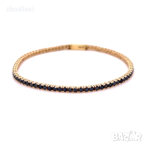 Златна дамска гривна 6,59гр. 17,5см. 14кр. проба:585 модел:36334-6