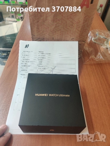 Смарт часовник HUAWEI WATCH ULTIMATE TITAN Titanium Strap , снимка 3 - Мъжки - 51798203