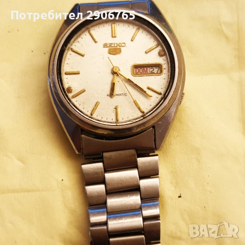 SEIKO 5 оригинален 7009А работещ, снимка 14 - Антикварни и старинни предмети - 51160404