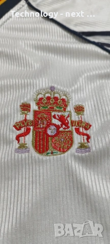 Оригинална ретро футболна фланелка ИСПАНИЯ 1994/96 (Adidas) – Vintage, снимка 4 - Футбол - 54144169