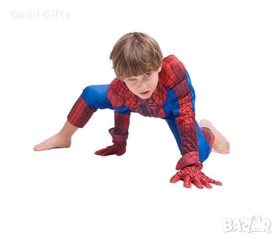 Детски костюм на Спайдърмен с мускули и маска Spiderman, снимка 5 - Други - 45521457