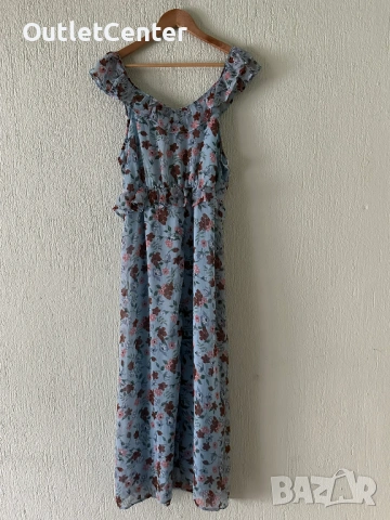 Дълга рокля на цветя JDY, снимка 4 - Рокли - 53948447