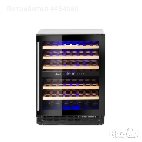 Охладителна витрина за вино – 133 литра капацитет, снимка 2 - Хладилни витрини и фризери - 51531428