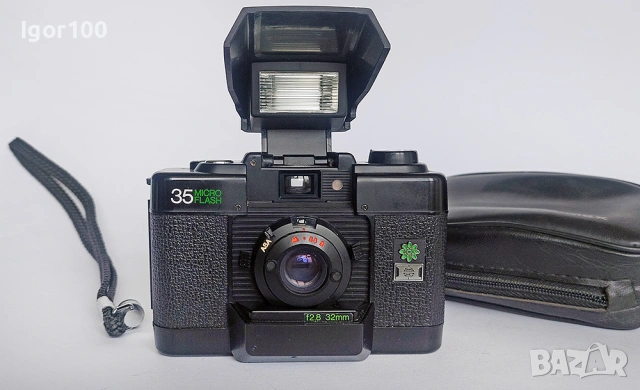 HANIMEX 35 Micro Flash- филмова камера, снимка 2 - Фотоапарати - 53581732