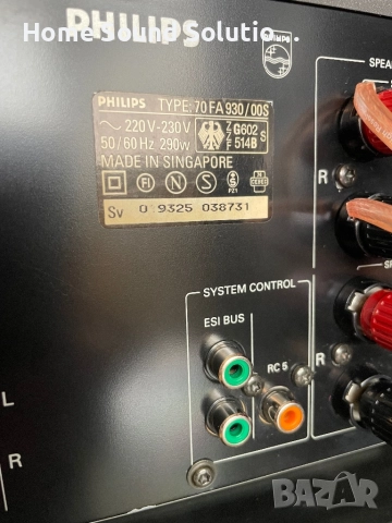 PHILIPS FA 930, снимка 12 - Ресийвъри, усилватели, смесителни пултове - 52050846
