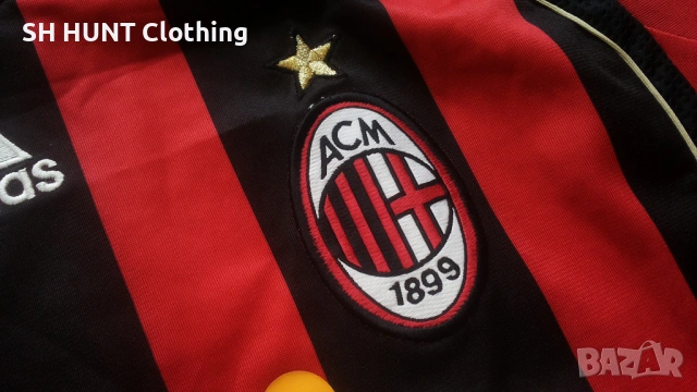 Adidas AC MILAN Football T-Shirt Размер M мъжка футболна тениска 18-67, снимка 5 - Тениски - 53296318