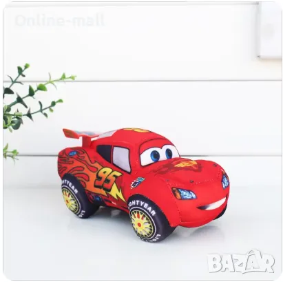 Плюшена играчка Кола McQueen Светкавицата Маккуийн, снимка 5 - Плюшени играчки - 46847861