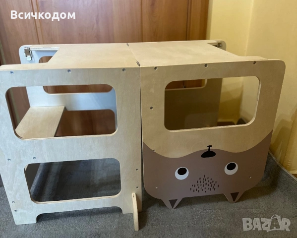 Монтесори кула 3 в 1 само сглобена!, снимка 8 - Други - 53164902