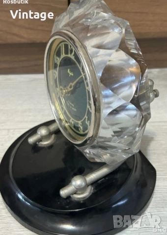 Съветски кристален часовник Маяк , снимка 5 - Мъжки - 53982512