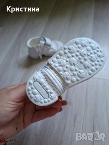 Бебешки буйки TODOR - естествена кожа., снимка 9 - Бебешки обувки - 50877108