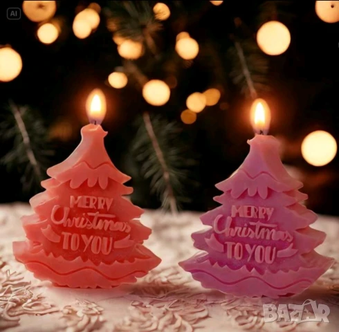 Молд коледна елха , снимка 5 - Форми - 51112896