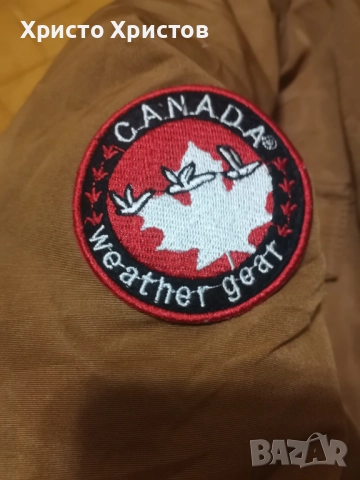 Мъжка зимна шуба CANADA WEATHER GEAR Размер L, снимка 7 - Якета - 52661459