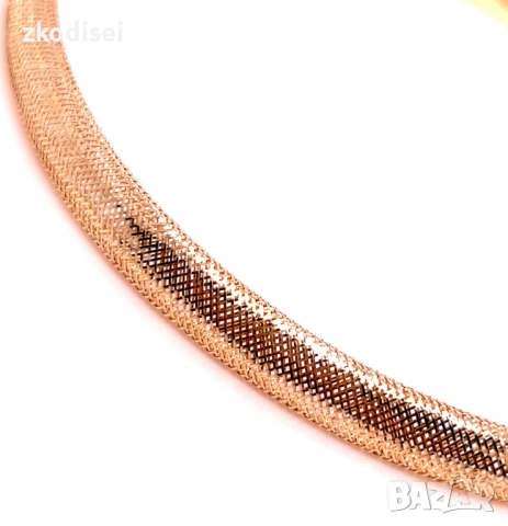 Златно колие 6,31гр. 50,0см. 14кр. проба:585 модел:36975-1, снимка 3 - Колиета, медальони, синджири - 53443599