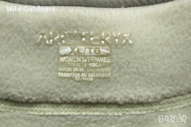 ARC'TERYX - дамска поларена горница, размер XL, снимка 4 - Спортни екипи - 53486314