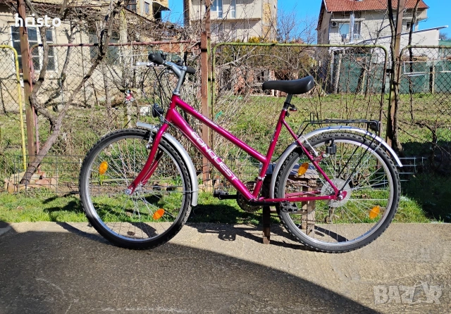 Дамски градски велосипед 26 цола , снимка 2 - Велосипеди - 53535439