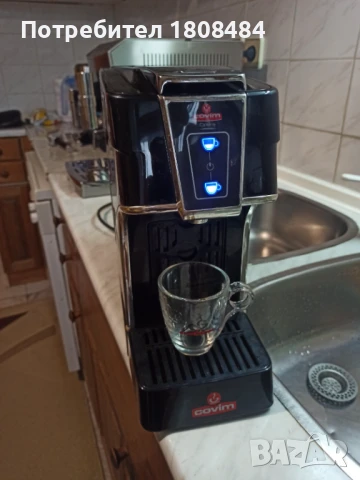 Кафе машина COVIM работи с капсули Лаваца Блу има за късо и дълго кафе  , снимка 4 - Кафемашини - 51265847