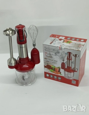 Комбиниран кухненски уред 3в1 800W - пасатор, чопър и миксер, снимка 5 - Чопъри и пасатори - 51651106