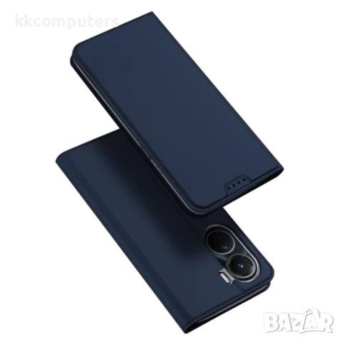 vivo Y16 4G/ Y02s DUX DUCIS Кожен Калъф и Протектор, снимка 11 - Калъфи, кейсове - 50659206