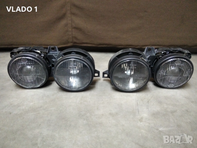 Фарове бмв Е30 бош хела Черна Опушена BMW E30 BOSCH HELLA Black Smoked