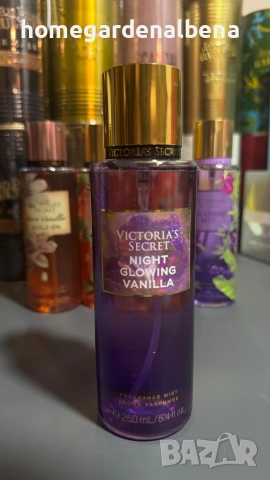 Victoria's Secret Night Glowing Vanilla – Дамски спрей за тяло 250 мл 