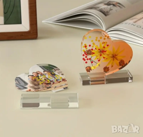 Молд сърца подложки за епоксидна смола в два размера , снимка 6 - Форми - 53089007