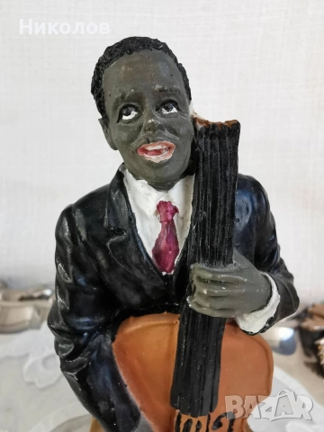 Музиканти винтидж колекция 4 бр фигури. , снимка 9 - Антикварни и старинни предмети - 52606415