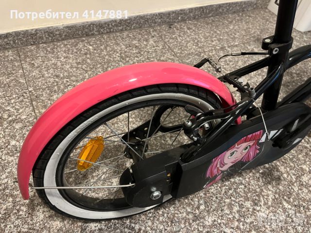 Детско колело BTWIN 16 цола + аксесоари, снимка 3 - Велосипеди - 46424639